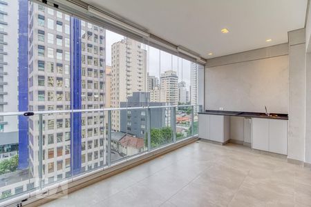 Apartamento para alugar com 45m², 1 quarto e 1 vaga Apartamento para alugar com 45m², 1 quarto e 1 vagaVaranda