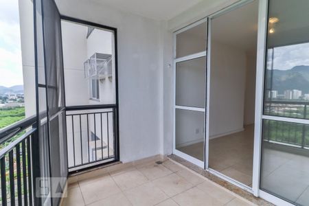 Varanda Sala de apartamento para alugar com 2 quartos, 68m² em Jacarepaguá, Rio de Janeiro