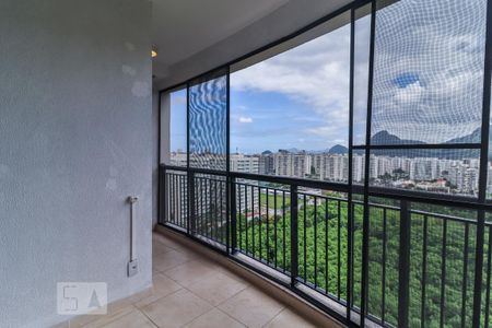 Varanda Sala de apartamento para alugar com 2 quartos, 68m² em Jacarepaguá, Rio de Janeiro