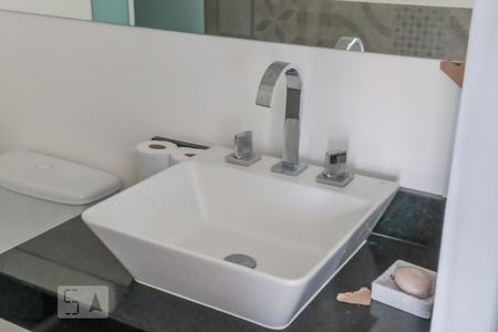 Banheiro de kitnet/studio à venda com 1 quarto, 44m² em Vila Olímpia, São Paulo