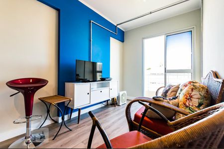 Sala de apartamento para alugar com 1 quarto, 40m² em Ponte Preta, Campinas