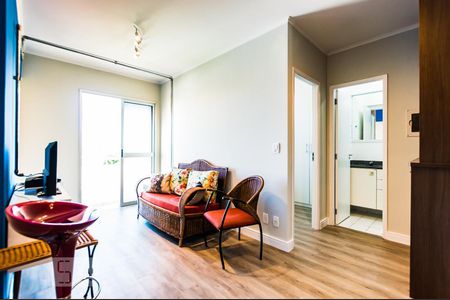 Sala de apartamento à venda com 1 quarto, 40m² em Ponte Preta, Campinas