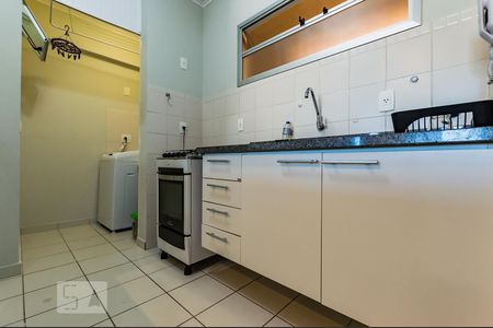 Cozinha de apartamento à venda com 1 quarto, 40m² em Ponte Preta, Campinas
