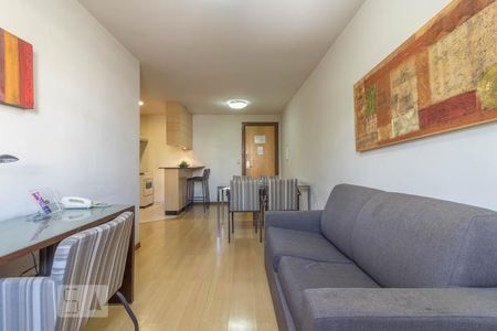 Sala de apartamento à venda com 1 quarto, 41m² em Silveira, Belo Horizonte