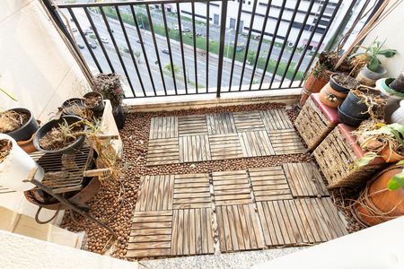 Apartamento à venda com 66m², 1 quarto e 1 vagaVaranda