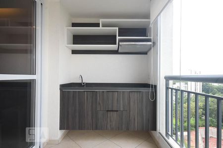 Varanda gourmet	 de apartamento para alugar com 3 quartos, 69m² em Vila Andrade, São Paulo