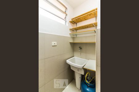 Área de serviço de apartamento para alugar com 2 quartos, 60m² em Barra Funda, São Paulo