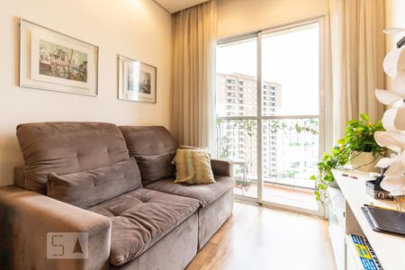 Sala de apartamento para alugar com 2 quartos, 55m² em Jardim Tupanci, Barueri