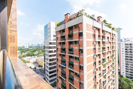 Varanda - Vista de apartamento para alugar com 1 quarto, 43m² em Pinheiros, São Paulo