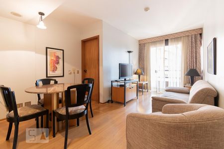 Salas de apartamento para alugar com 1 quarto, 43m² em Pinheiros, São Paulo