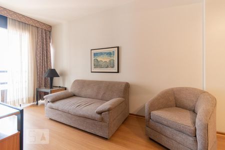 Sala Estar de apartamento para alugar com 1 quarto, 43m² em Pinheiros, São Paulo