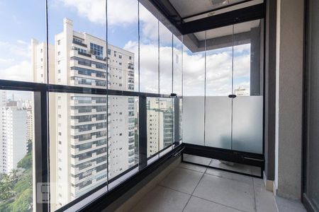 Sacada de kitnet/studio para alugar com 1 quarto, 40m² em Campo Belo, São Paulo