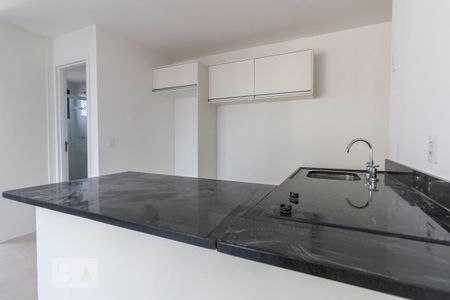 Cozinha de kitnet/studio para alugar com 1 quarto, 40m² em Campo Belo, São Paulo