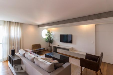 Sala 1 de apartamento para alugar com 3 quartos, 263m² em Alto da Lapa, São Paulo