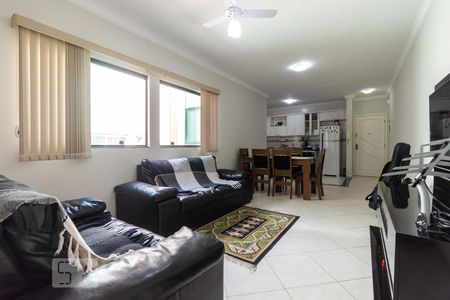 Sala de apartamento para alugar com 3 quartos, 96m² em Vila Assunção, Santo André