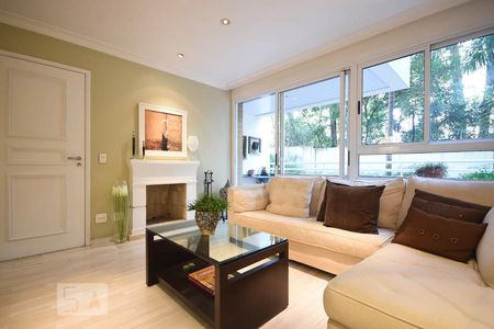 Sala de apartamento para alugar com 2 quartos, 84m² em Vila Andrade, São Paulo