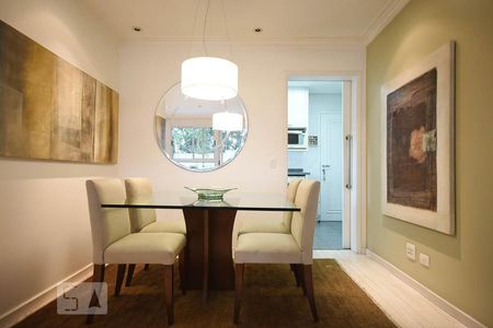 Sala de jantar de apartamento para alugar com 2 quartos, 84m² em Vila Andrade, São Paulo