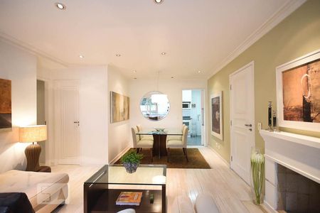 Sala de apartamento para alugar com 2 quartos, 84m² em Vila Andrade, São Paulo