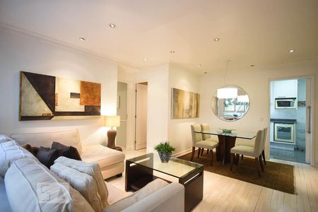 Sala de apartamento para alugar com 2 quartos, 84m² em Vila Andrade, São Paulo