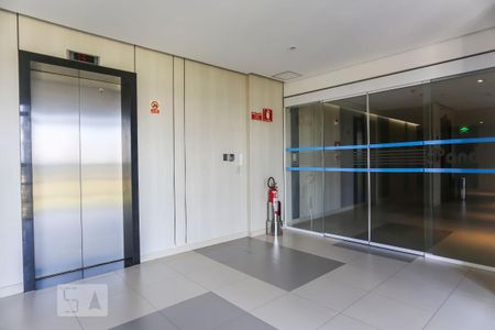 Studio para alugar com 56m², 1 quarto e 1 vaga Studio para alugar com 56m², 1 quarto e 1 vagaHall do elevador