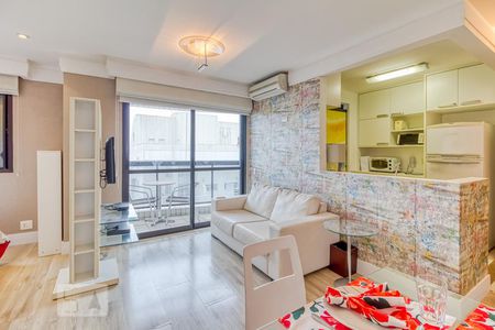 Sala de kitnet/studio à venda com 1 quarto, 60m² em Vila Nova Conceição, São Paulo