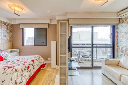 Sala de kitnet/studio à venda com 1 quarto, 60m² em Vila Nova Conceição, São Paulo