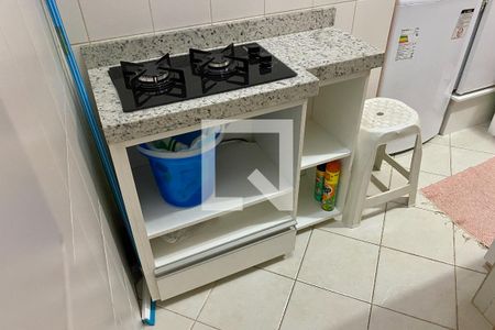 Cozinha de kitnet/studio para alugar com 1 quarto, 30m² em Botafogo, Rio de Janeiro