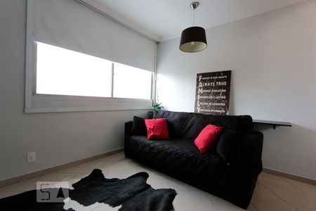 sala de apartamento à venda com 1 quarto, 50m² em Vila Tramontano, São Paulo