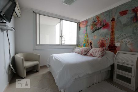 suite de apartamento à venda com 1 quarto, 50m² em Vila Tramontano, São Paulo