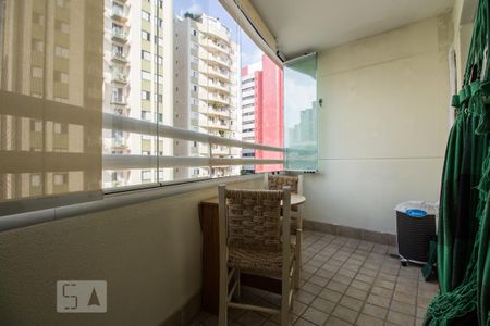 Varanda de apartamento à venda com 1 quarto, 39m² em Pinheiros, São Paulo