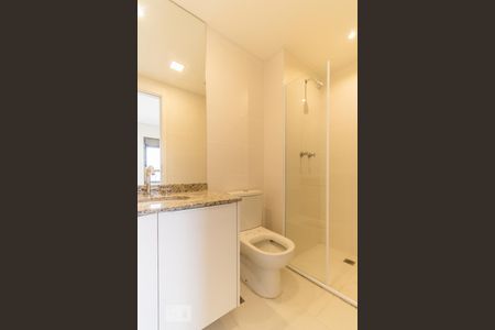 Apartamento para alugar com 47m², 1 quarto e 1 vagaSuíte - Banheiro