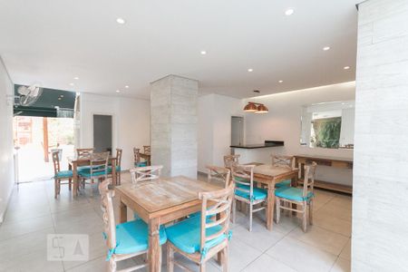 Apartamento para alugar com 117m², 3 quartos e 1 vagaSalão de festa 