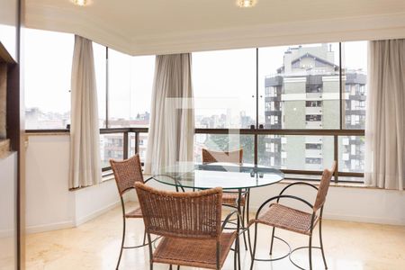Sala/Churrasqueira de apartamento à venda com 3 quartos, 144m² em Auxiliadora, Porto Alegre