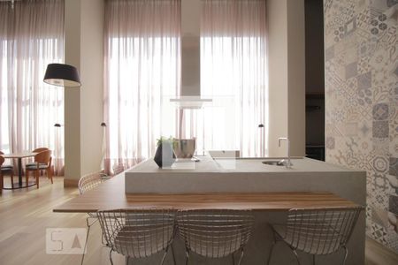 Apartamento para alugar com 34m², 1 quarto e 1 vagaÁrea Gourmet