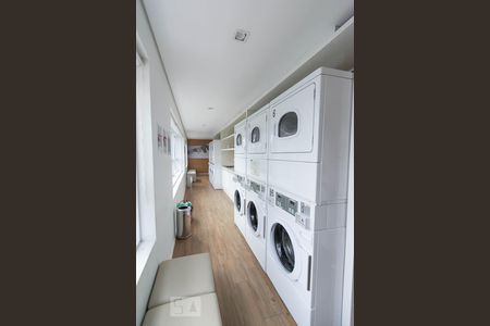 Studio à venda com 40m², 1 quarto e 1 vagaLavanderia