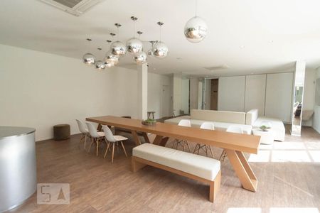 Studio à venda com 40m², 1 quarto e 1 vagaSalão de Festa