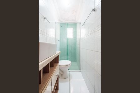 Banheiro de casa para alugar com 1 quarto, 45m² em Jardim Clímax, São Paulo