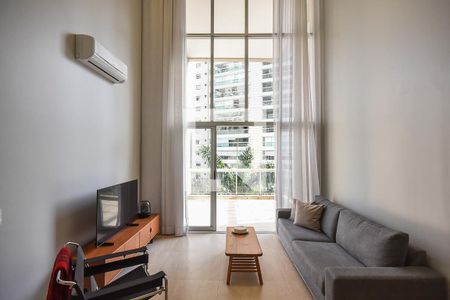 Sala de tv de apartamento para alugar com 2 quartos, 100m² em Jardim Fonte do Morumbi, São Paulo