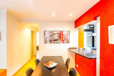 Sala de jantar de apartamento para alugar com 2 quartos, 75m² em Cidade Monções, São Paulo