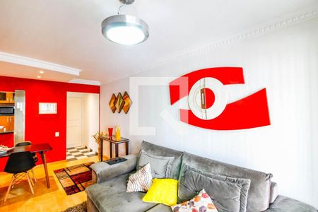 Sala de apartamento para alugar com 2 quartos, 75m² em Cidade Monções, São Paulo