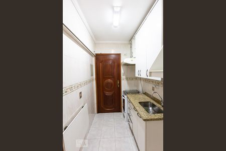 Cozinha de apartamento para alugar com 1 quarto, 27m² em Campos Elíseos, São Paulo