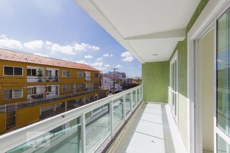 Varanda de apartamento à venda com 1 quarto, 70m² em Curicica, Rio de Janeiro