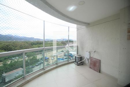 Sala - Varanda de apartamento à venda com 2 quartos, 114m² em Jacarepaguá, Rio de Janeiro