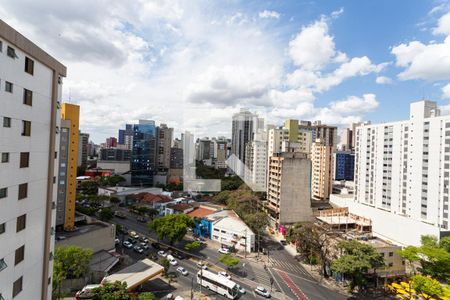 Vista da Sala de apartamento à venda com 1 quarto, 69m² em Lourdes, Belo Horizonte