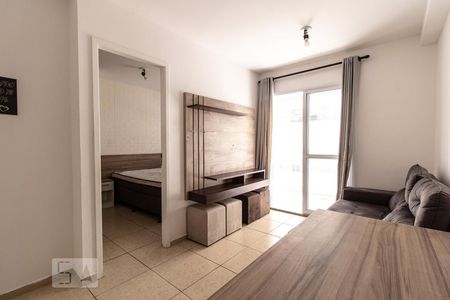 Sala de apartamento para alugar com 1 quarto, 35m² em República, São Paulo