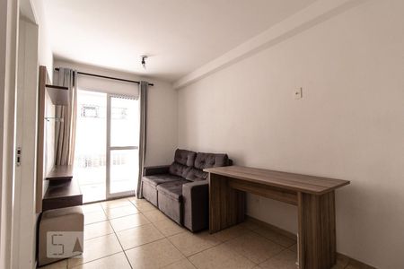 Sala de apartamento para alugar com 1 quarto, 35m² em República, São Paulo