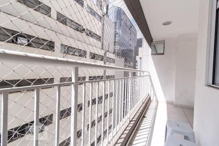 Varanda de apartamento para alugar com 1 quarto, 35m² em República, São Paulo
