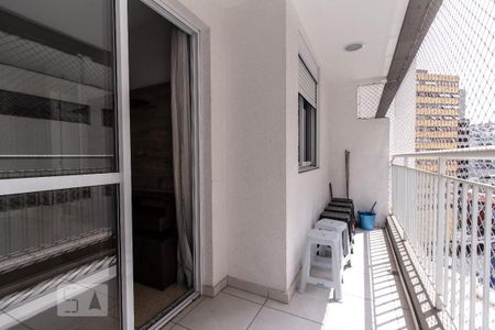 Varanda de apartamento para alugar com 1 quarto, 35m² em República, São Paulo
