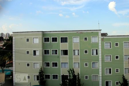Fachada do bloco de apartamento à venda com 2 quartos, 45m² em Vila Carminha, Campinas