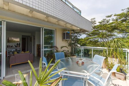 Varanda de apartamento para alugar com 2 quartos, 115m² em Barra da Tijuca, Rio de Janeiro